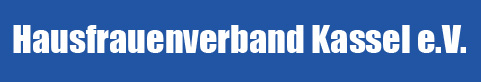 Schriftzug Hausfrauenveband Kassel e.V.